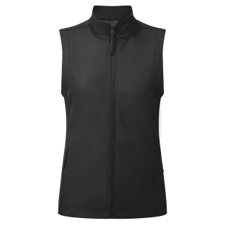 Premier Womens/Ladies Windchecker Recycled Printable Gilet (Schwarz)