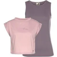 Ocean Sportswear Yoga & Relax Shirt Soulwear - 2-tlg. Yoga Shirt & Top (Set) Kurzarm, sportlicher Stil, mit Print, Rundhalsausschnitt