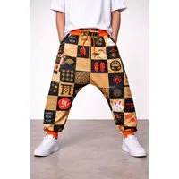Mosranic Jogginghose Herren Baggy Yoga Hose "DORUMA" Trainingshose Fitness Gym Sporthose