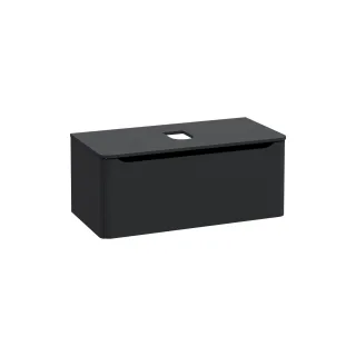 VitrA New Integra Round Waschtischunterschrank für Aufsatzwaschtisch mit 1 Vollauszug Matt,70052 70052