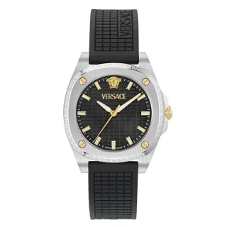 Versace Greca Pulse Schwarz Damen Armbanduhr VE5H00126