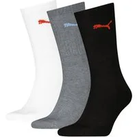 PUMA Socken PUMA UNISEX CREW SOCK 3P (3 Paar) mit farblichem Logo