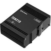 TSW210, Switch schwarz, Industrieller Ethernet Switch