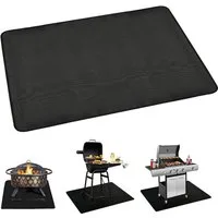 JOYOLEDER Bodenschutzmatte Fußmatte BBQ-Matte Grillen, rutschfest, Grillmatte, Schutzmatte, brandhemmend, schützt den Boden