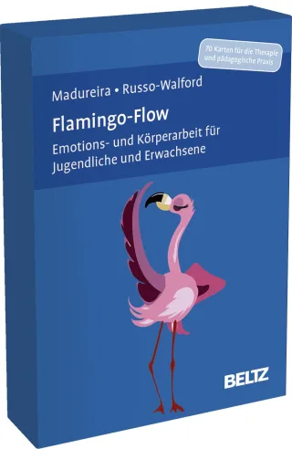 Flamingo-Flow: Emotions- und Körperarbeit für Jugendliche und Erwachsene. 70 Karten für die Therapie und pädagogische Praxis. Mit 24-seitigem Booklet ... 98 x 143 cm. (Beltz Therapiekarten)