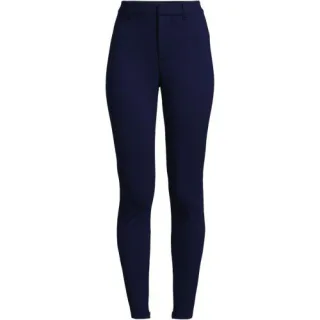 Ponté-Leggings High Waist, Damen,  Blau, Viskose-Mischung/Nylon-Mischung, by Lands' End