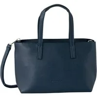 TOM TAILOR Shopper Marla, aus fein genarbtem Lederimitat außen und weichem Suede-Imitat Futter
