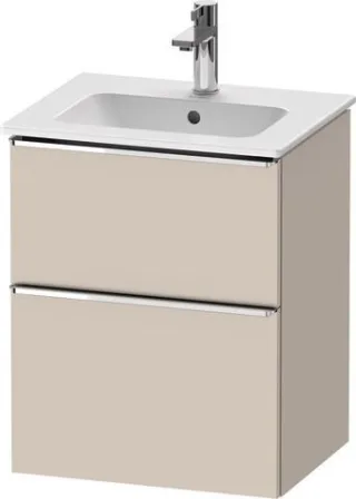 Duravit D-Neo Waschtischunterbau wandhängend Taupe Matt 510x402x625 mm - DE4360010910000 DE4360010910000