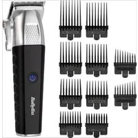 BaByliss Haarschneider Lithium Power Haarschneider Set, E812E, Lithium-Ionen-Akku, 10 Kammaufsätze, 50 Schnittlängen