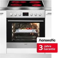 Hanseatic Elektro-Herd-Set 2022C(G)3.334eEHiTsDpHbX, inkl. 3 Jahre Herstellergarantie