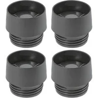 Emsa Thermoflasche Ersatzdeckel Travel Mug, für Thermobecher 0,36 Liter & 0,5 Liter (4 Stück)