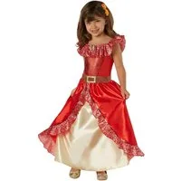 Rubie´s Prinzessin-Kostüm Disney's Elena von Avalor Kinderkostüm, Die karibische Prinzessin aus der Disney Zeichentrickserie