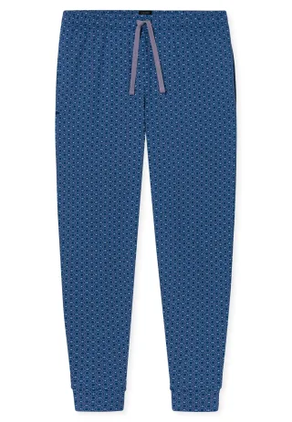 SCHIESSER - Hose lang blaugrau - Gr. - 54