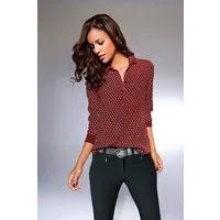 heine Klassische Bluse Druckbluse Langarm