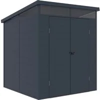 WESTMANN Gartenhaus Topia M, Barrierefreier Eingang, Ganzjährige Nutzung, LxHxB 192x190x215cm