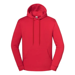 Fruit of the Loom - "Iconic Premium" Kapuzenpullover für Herren/Damen Unisex (Rot)
