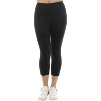 F&K-Mode Caprileggings Damen Capri 3/4 Leggings kurze Baumwolle Hose kurze