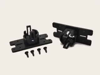 2x PDC Parksensor Halter Kühlergrill mit Wabengitter für Audi A4 8K B8 2007-2012