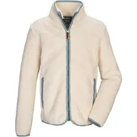 Killtec Fleecejacke KOW 241 BYS FLC JCKT Weiche Sherpa Fleecejacke mit Kinnschutz und Stehkragen