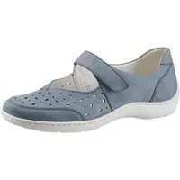 Waldläufer HENNI Ballerina Klettschuh, Komfortschuh mit Perforation, H-Weite