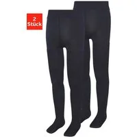 H.I.S Feinstrumpfhose (Packung 2 St) mit Zopfmuster