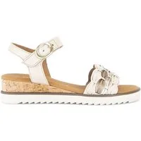 Gabor Gabor 2.758.65_8, Sandaletten, Beige, Damen Sandalette