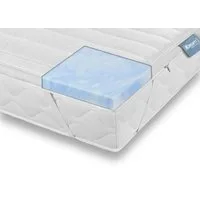XDREAM, Topper Classic Gelschaum, 90x200, 140x200, 180x200 cm und weitere Größen, 8 cm hoch, Gelschaum, ergonomischer Matratzentopper mit hochwertigem Memory Foam
