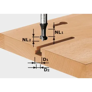 Festool T-Nutfräser HW S8 D10,5/NL13 - 491035