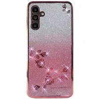 Traumhuelle Handyhülle GLITZER STRASS ROSE TPU HÜLLE Silikon Case Cover für iPhone 17, 16, 15, Samsung A17 A27 A37 A57 A16 A26 A36 A56 A15 A25 A35 A55 S26 S25 S24 5G