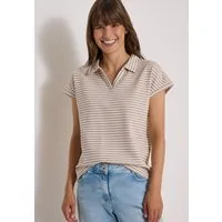 CECIL Poloshirt im Streifendesign