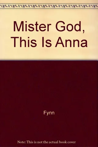 Mister God This Is Anna