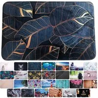 Sanilo Badematte mit Motiv, viele schöne Badteppiche zur Auswahl, rutschhemmend beschichtet, waschbar, schnelltrocknend, Polyester, rechteckig, sehr weich, hochwertig & modern, 50 x 80 cm oder 70 x 110 cm
