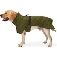 Ledander Hundejacke Hundejacke Wasserdichter Hundemantel Reflektierende Jacke für kaltes, Wetter mit weichem Fleecefutter Warmer Mantel für Hund Camping Wandern