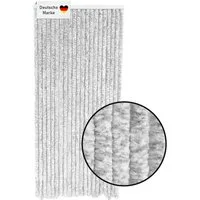 Lemodo Insektenschutz-Vorhang Flauschvorhang 90x200 cm, Wohnwagen Fliegenschutz, Chenille