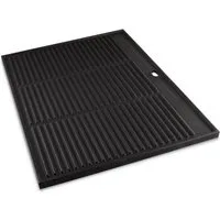 Grillrostprofi alles für den Grill Grillplatte GRILLPLATTE Gusseisen 48 x 34 cm, emailliert für Weber Genesis II, 48 x 34 cm aus emailliertem Gusseisen