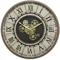 Atmosphera Créateur d'intérieur Wanduhr Wanduhr STELLA, Ø 57 cm, mit römischen Ziffern