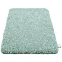 TOM TAILOR HOME Badematte Cozy Bath UNI, Badvorleger, Badezimmer Teppich, Höhe 27 mm, rutschhemmend beschichtet, fußbodenheizungsgeeignet, Polyester, rechteckig, Badteppich, Uni Farben, rechteckig, in rund & oval erhältlich