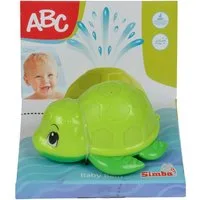 ABC-Dickie-Simba Badespielzeug Kleinkindwelt Badeschildkröte spritzt kleine Fontäne 104010013