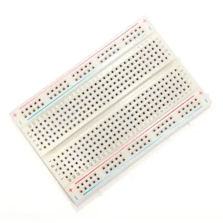 5pcs 8.5 x 5.5cm White 400 Holes Solderless Breadboard For Geekcreit for Arduino - products that work with official Ardu