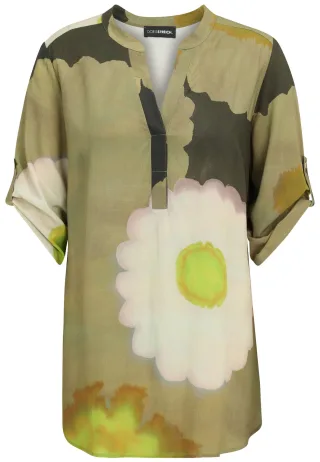 Doris Streich - Bluse khaki - Gr. - 54
