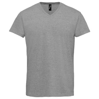 SOLS - "Imperial" T-Shirt V-Ausschnitt für Herren/Damen Unisex (Grau meliert)