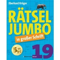 Rätseljumbo in großer Schrift 19 / Eberhard Krüger