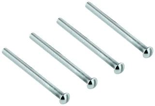 Grohe Halbrundschraube 00038 für Rosette M4X52 4 Stück chrom, 0003800M 0003800M
