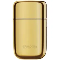 EFALOCK Professional Tools GmbH Elektrorasierer Efalock eGLADIO Folienrasierer Gold - elektrischer Rasierer, Aufbewahrungsbeutel, Reinigungsbürste, Netzteil