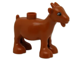 1x LEGO® DUPLO Tier Ziege [14g 6x5.5x2.5cm] braun