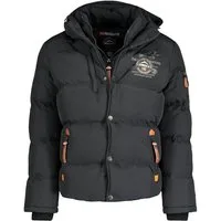 Geographical Norway Winterjacke Herren Outdoor Jacke brverveine (Packung, 1-St., Geographical norway) Mit Kapuze