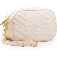 GABRIELLA G By Gabriella Gucci Umhängetasche VALENCIA, Damen Umhängetasche, Handtasche, Schultertasche mit Logoverzierung