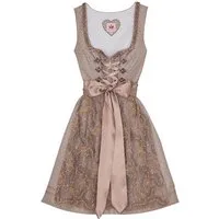 Spieth & Wensky Dirndl Baldwin-Dirndl kurz 2-teiliges Midi-Dirndl Kleid Dirndl Trachtenkleid kurz