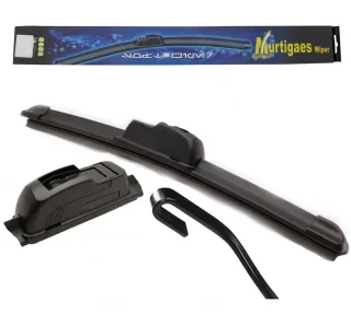 1x SOFT FLAT Scheibenwischer Heckwischer Wischer Blatt HINTEN Gelenklos in 380mm