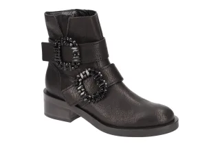 Kennel & Schmenger Stiefeletten KS 28070 Schwarz Echtleder Blockabsatz